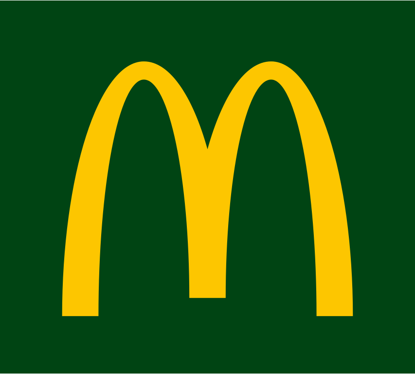 Réalisation Logo "Mc Donalds" France à l'Atelier Gutenberg Pont Audemer, Imprimeur, Reprographie, Broderie, Signalétique, Découpe et Gravure laser